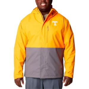 Men's Scarlet Ohio State Buckeyes Big Tall Field Bound Omni-Tech Full-Zip Jacket