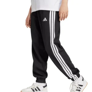 Women's Essentials 3-Stripes Pull On Fleece Loose Pants