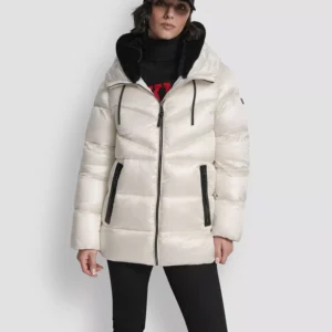 Women's Shine Hooded Puffer Coat
