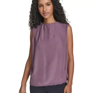 Women's Solid Sleeveless Top