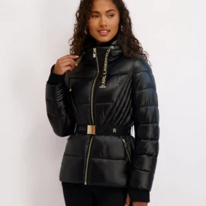 Women's Hooded Short Puffer Jacket
