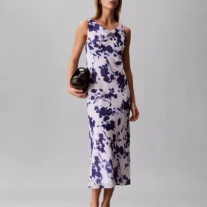 Women's Printed Sleeveless Dress