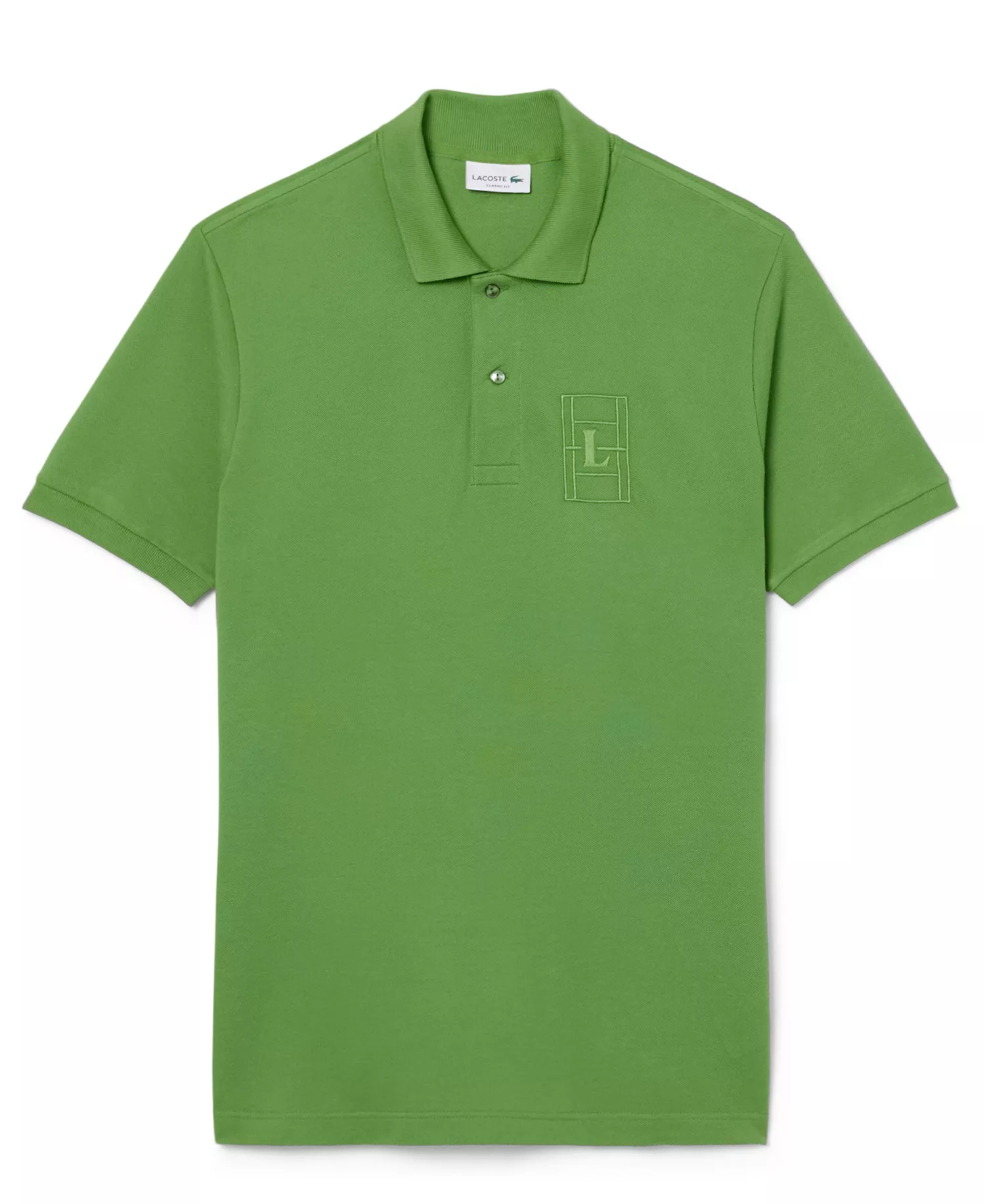 mni-cf24f8170b21825af3c1e4043f0b741c Men's Classic-Fit Embroidery Detail Petit Piqu Polo Shirt