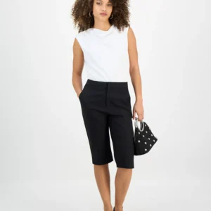 Petite High-Rise Capri Pants, Macy's Exclusive