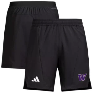 Men's Black Washington Huskies Program Woven Training Shorts