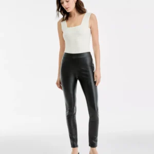 Women's Faux-Leather Leggings, Macy's Exclusive