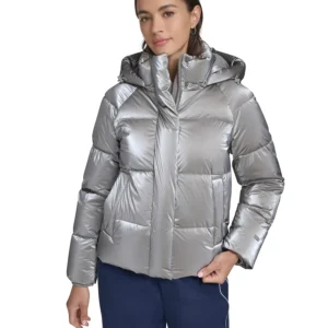 Women's Regular Quilted Hooded Puffer Jacket