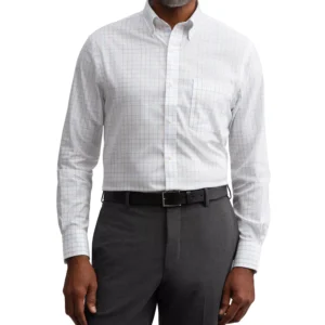 Men's Button-Down Collar Dress Shirt