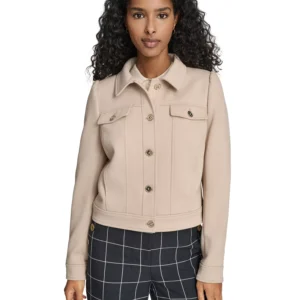 Women's Point Collar Trucker Jacket