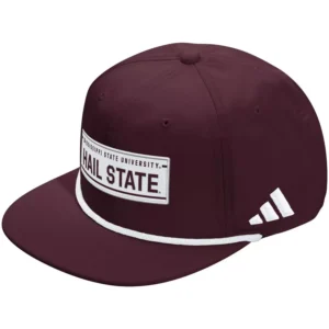 Men's and Women's Maroon Mississippi State Bulldogs Locker Room Rope Adjustable Hat