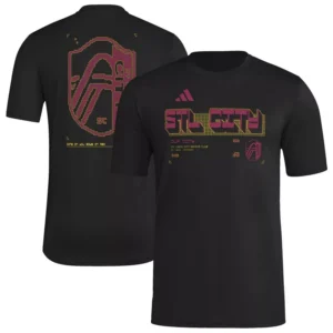 Men's Black St. Louis CITY SC 2026 Anthem AEROREADY Pregame T-Shirt