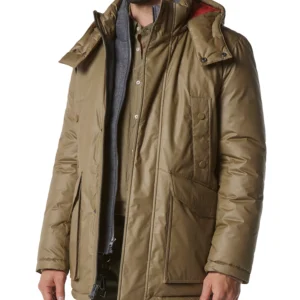 Men's Oxley Tumbled Resin Parka Jacket