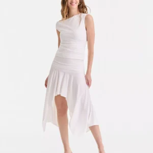 Women's Ruched Asymmetrical Skirt, Macy's Exclusive