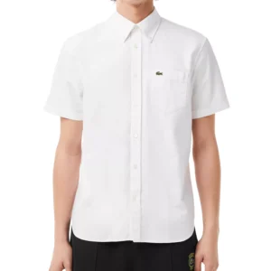 Men's Short Sleeve Button-Down Oxford Shirt