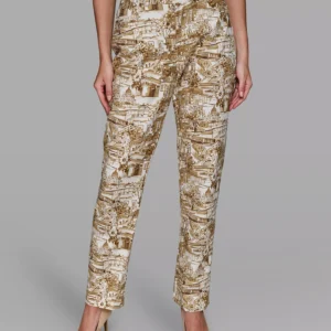 Women's Printed Ankle Pants