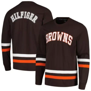Men's Brown, Orange Cleveland Browns Nolan Long Sleeve T-shirt