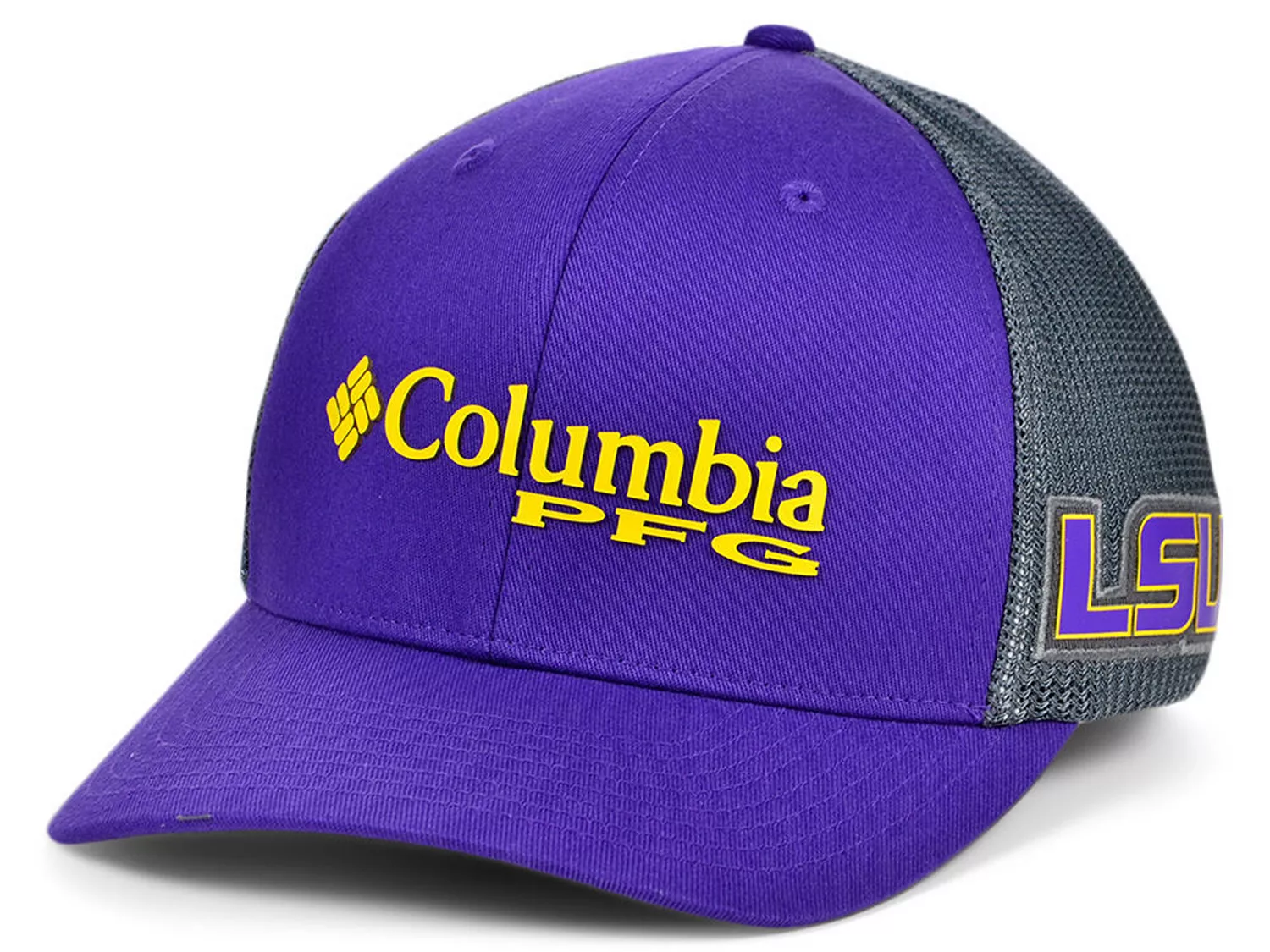 mni-da9222173cda7fd5dcbdb87d582a8520 LSU Tigers PFG Trucker Cap