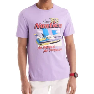 Men's Retro Vibe Classic-Fit Graphic T-Shirt