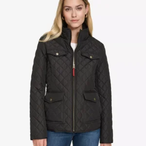 Nautica Women's Solid Quilted Jacket