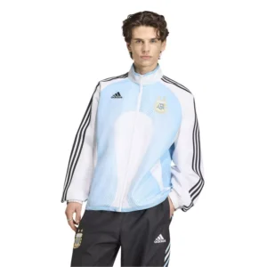Men's White Argentina National Team 2006 Bringback Full-Zip Track Jacket