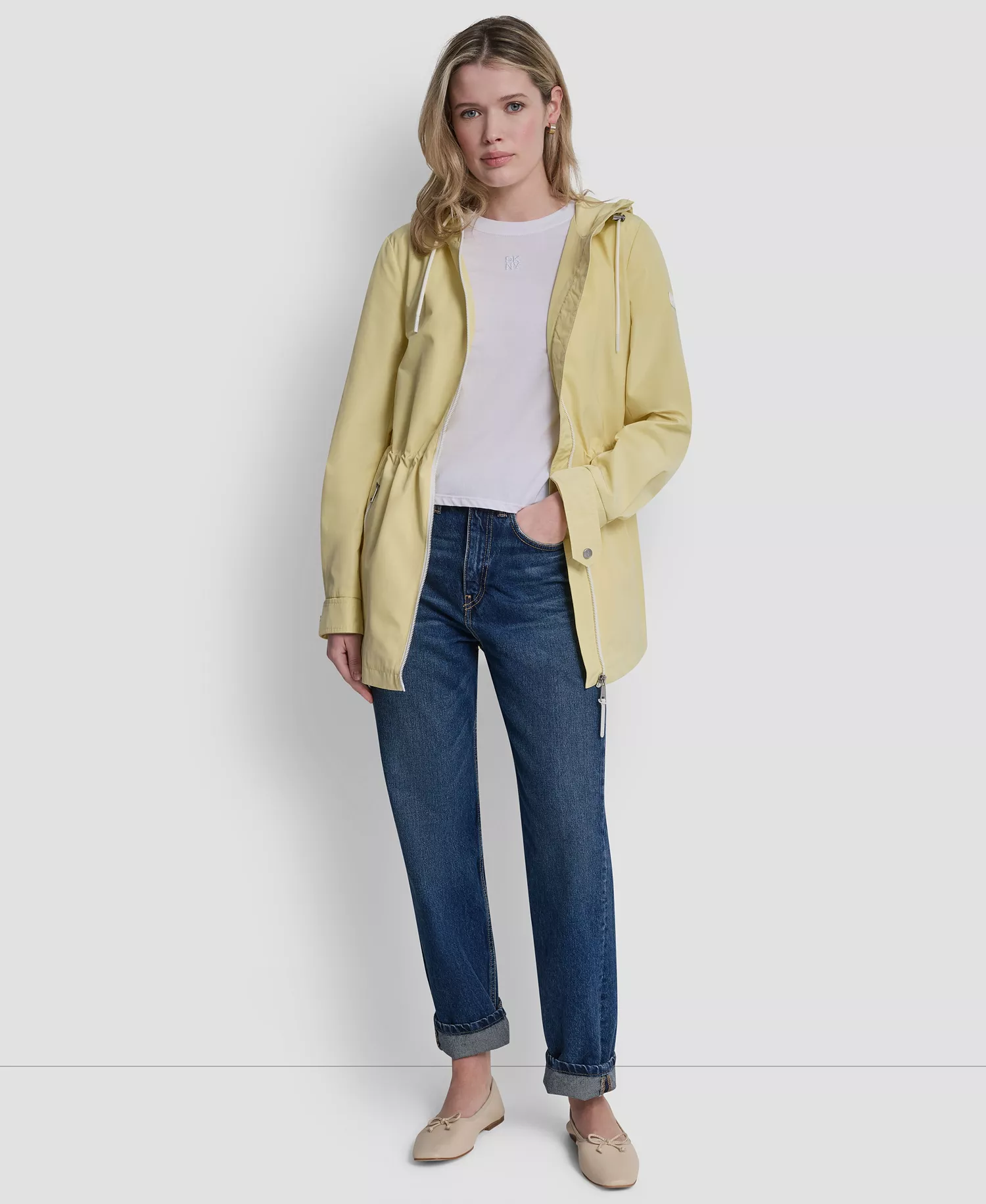 mni-dbb5785c928b53a5b2163fc0e2661779 Women's Sporty Anorak Hooded Raincoat — изображение 4