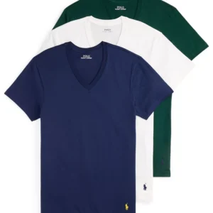 Men's 3-Pack Classic Fit V-Neck Undershirts