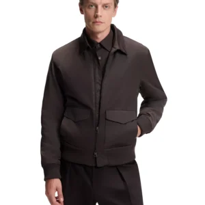 BECKHAM x BOSS Men's Water-Repellent Twill Jacket