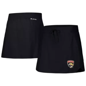 Women's Black Florida Panthers Lakewood Pines Omni-Wick Skirt