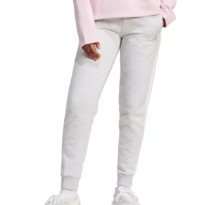 Women's Essentials Three Stripes Fleece Slim Pants