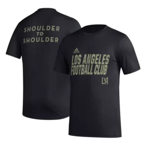 Men's Black LAFC Team Jersey Hook AEROREADY T-shirt
