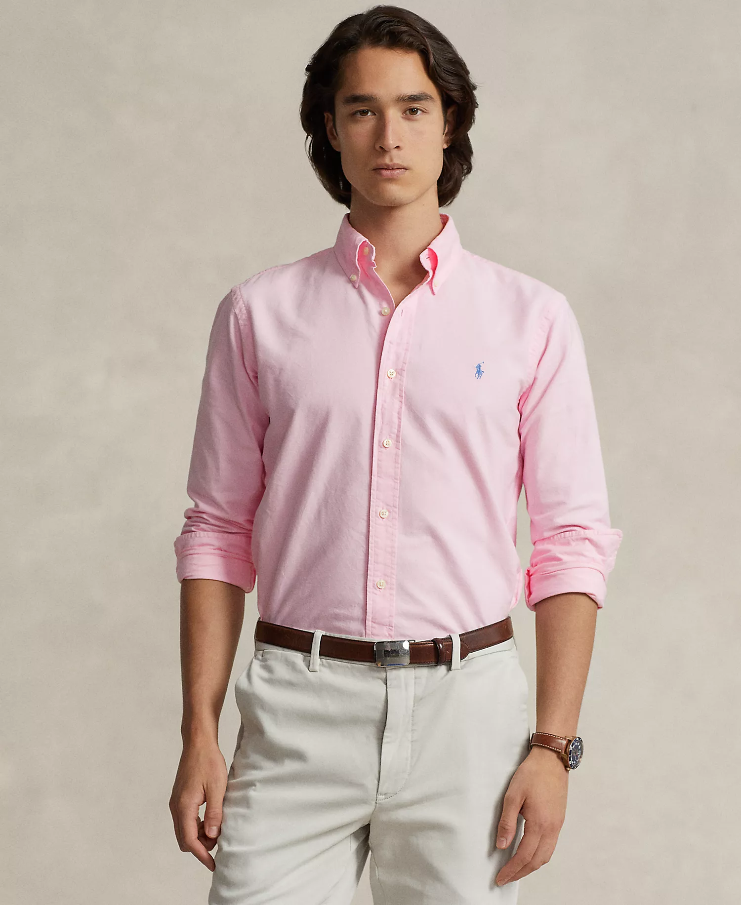 mni-e32a0641a97490a4b07fa228d0c1f836 Men's The Iconic Cotton Oxford Shirt