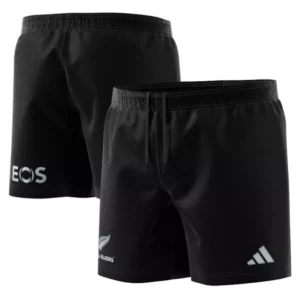 Men's Black New Zealand Rugby 2024/25 Home Training Shorts