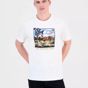 Mens Evolution Desert Graphic Short Sleeve T-Shirt