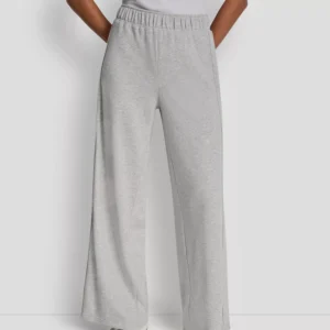 Women's Mid-Rise Sequin Detail Wide Leg Pants