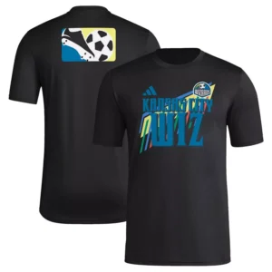 Men's Black Sporting Kansas City 2024 MLS Jersey Hook Pre-Match T-Shirt
