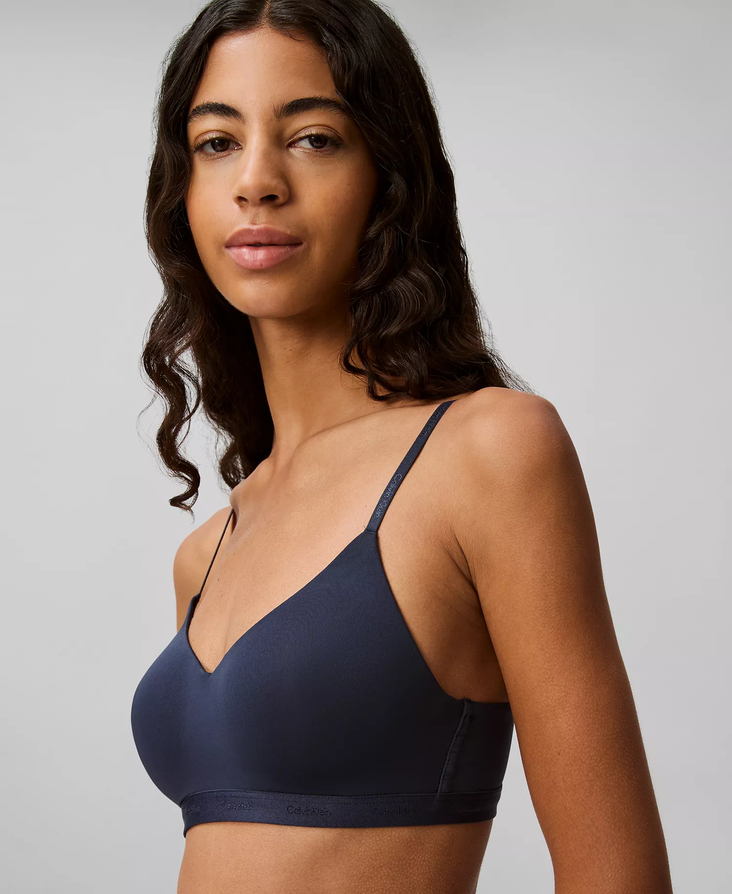 mni-e79921e48b4c43bffde04bb46fbe8e4e Women's Form To Body Lightly Lined Bralette Bra QF7618 — изображение 6