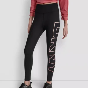 Women’s Ombre Logo High-Waist Tights