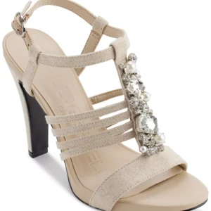 Cicely Strappy Embellished Dress Sandals