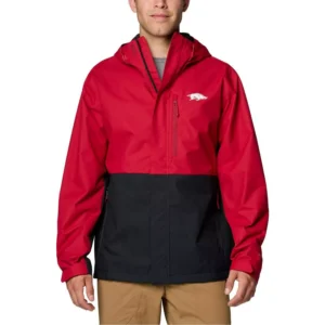Men's Cardinal Arkansas Razorbacks Field Bound Omni-Tech Full-Zip Jacket