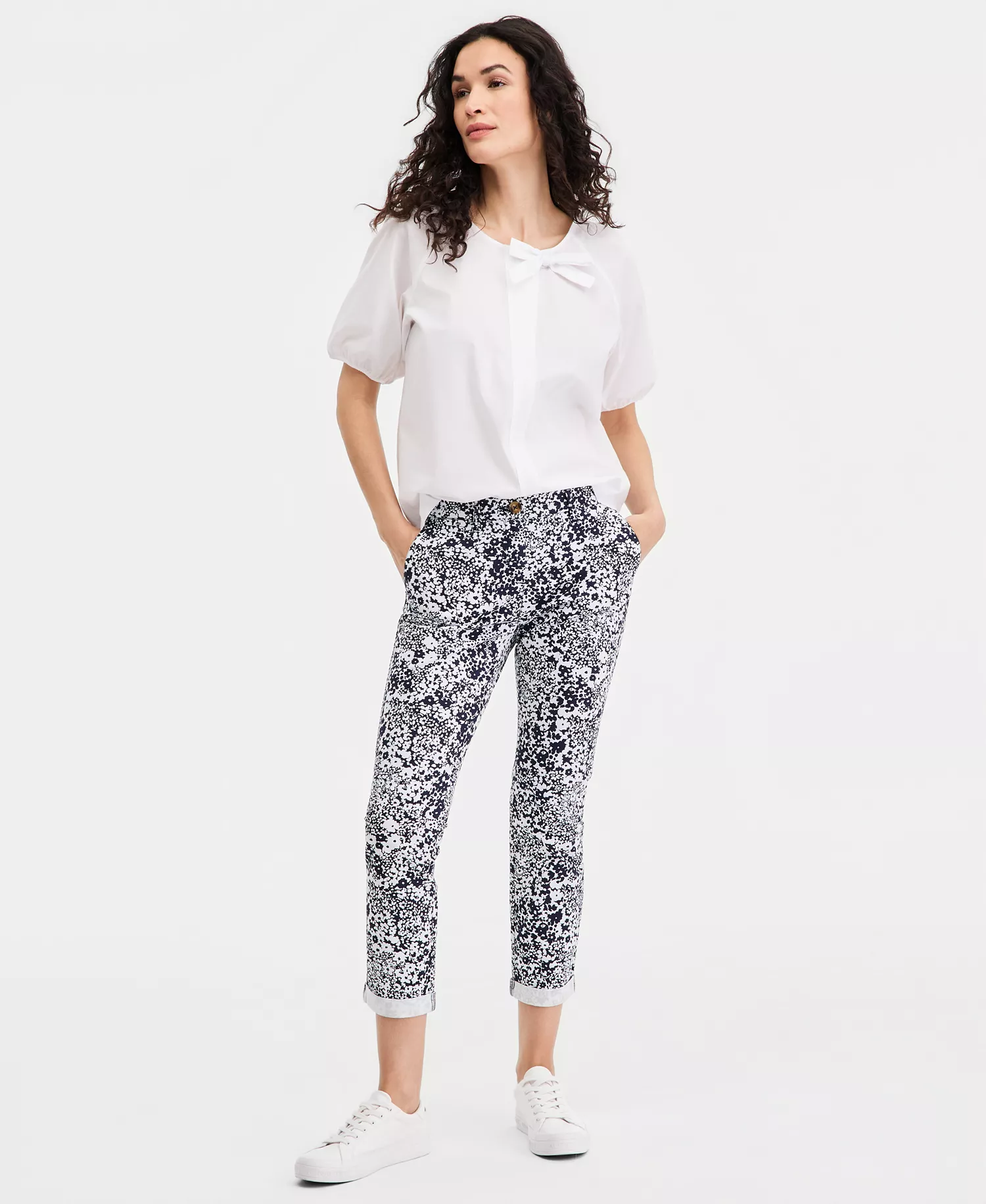 mni-eaf03efd32f97abf6db979a7a49c5c44 Jeans Women's Shadow Floral Montauk Ankle Pants