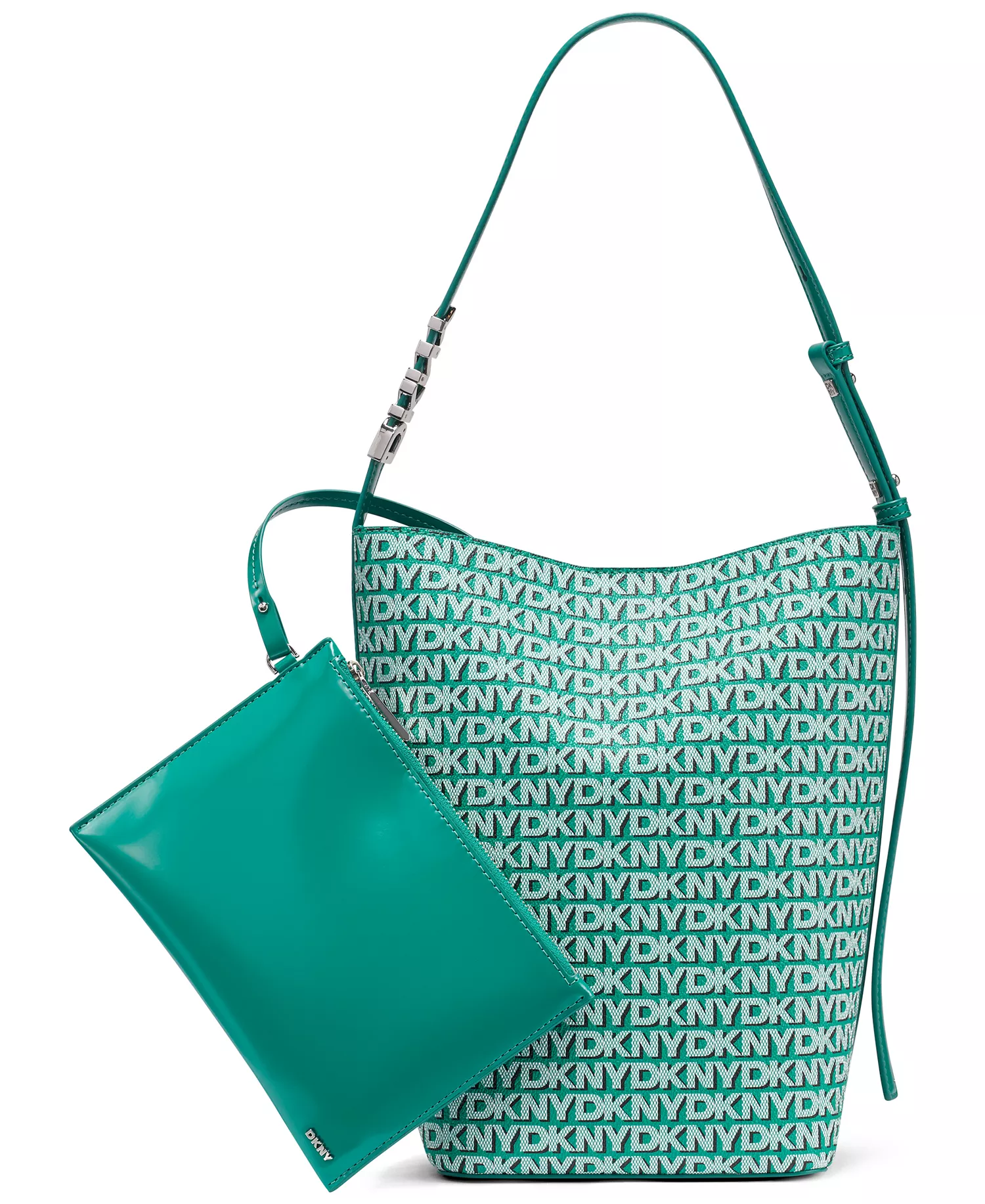 mni-ec537bc6d15231ef412646c0ddddf3f7 Avril Small Logo Bucket Bag — изображение 4