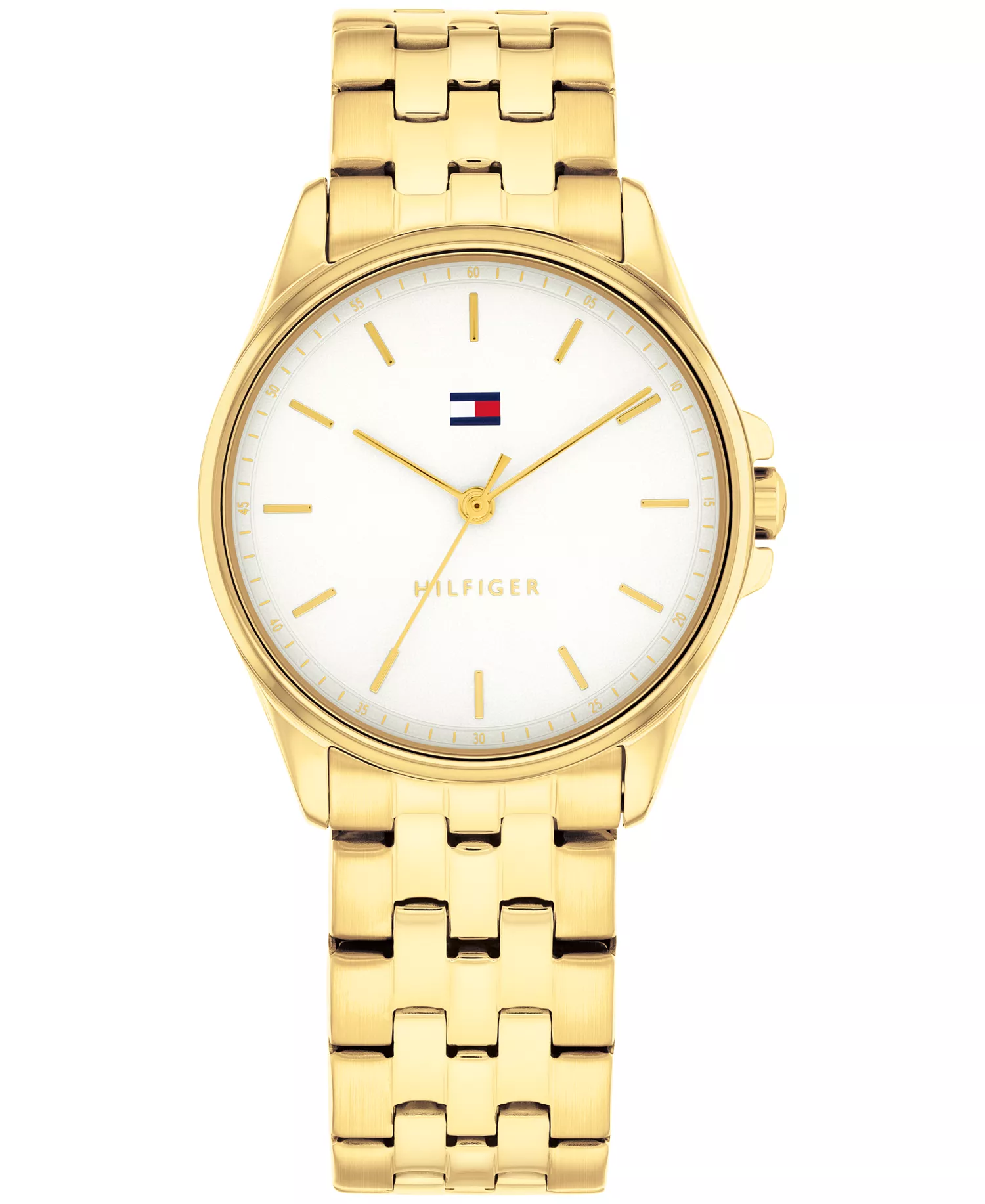 mni-ed94944e05e263ea86a6cd7a9c360369 Women's Quartz Gold Tone Stainless Steel Bracelet Watch, 30mm