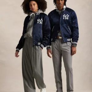 Unisex Yankees Satin Jacket