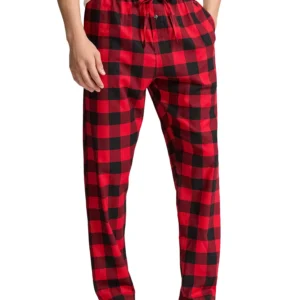 Men's Plaid Flannel Pajama Pants