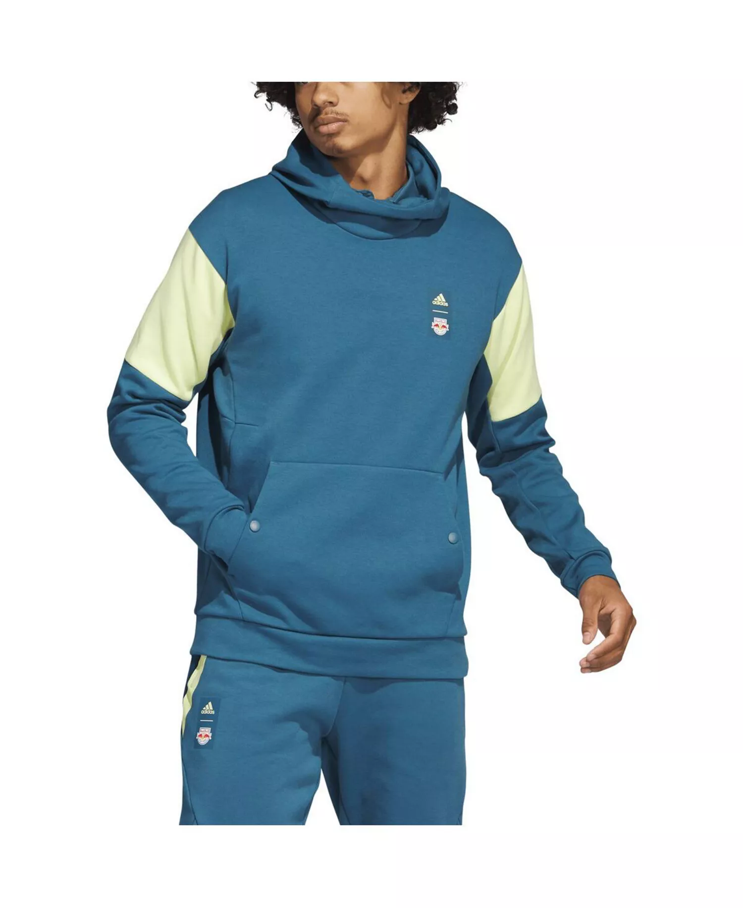 mni-efff51560521c5a22793d5552aed749a Men's Blue New York Red Bulls 2023 Player Travel Pullover Hoodie