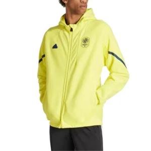 Men's Yellow Nashville SC 2024 Anthem Travel Full-Zip Jacket