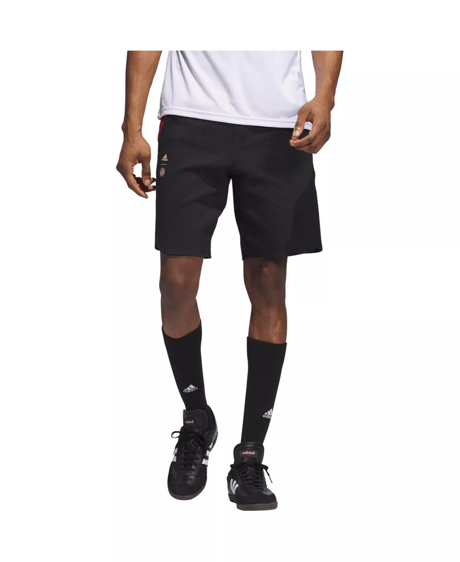 mni-f1685b35116f8d60f7d44a0946da7233 Men's Black Atlanta United FC 2023 Player Travel Shorts