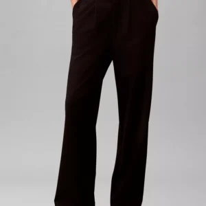 Women's Ponte High-Rise Wide-Leg Pants