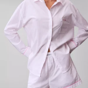 Women's Poplin Mid-Rise Shorts
