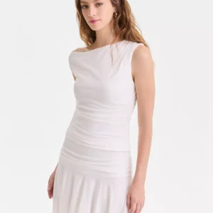 Women's Ruched Boat-Neck Top, Macy's Exclusive